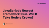 JavaScript's Newest Framework Bun