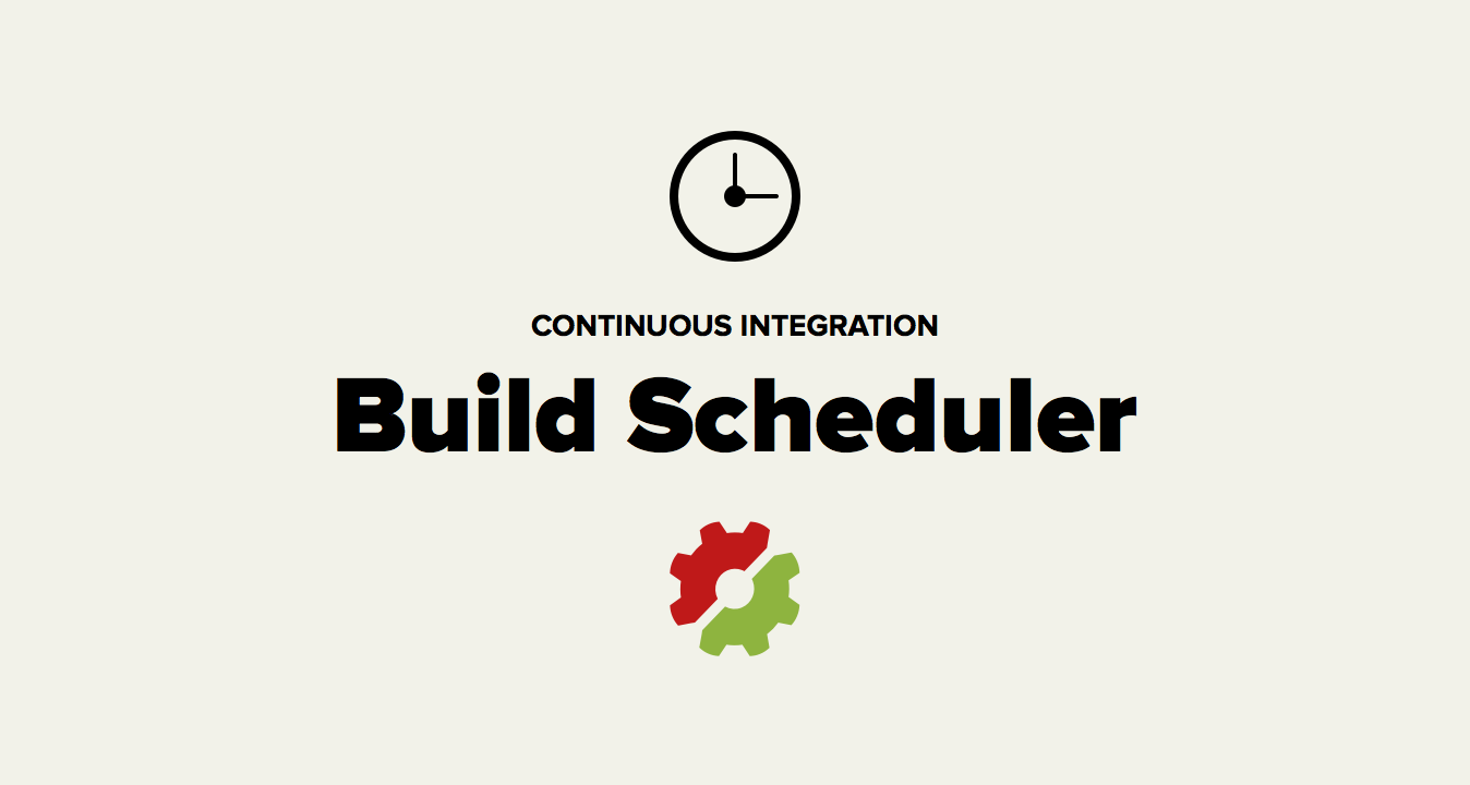 Continuous integration build scheduler on Semaphore